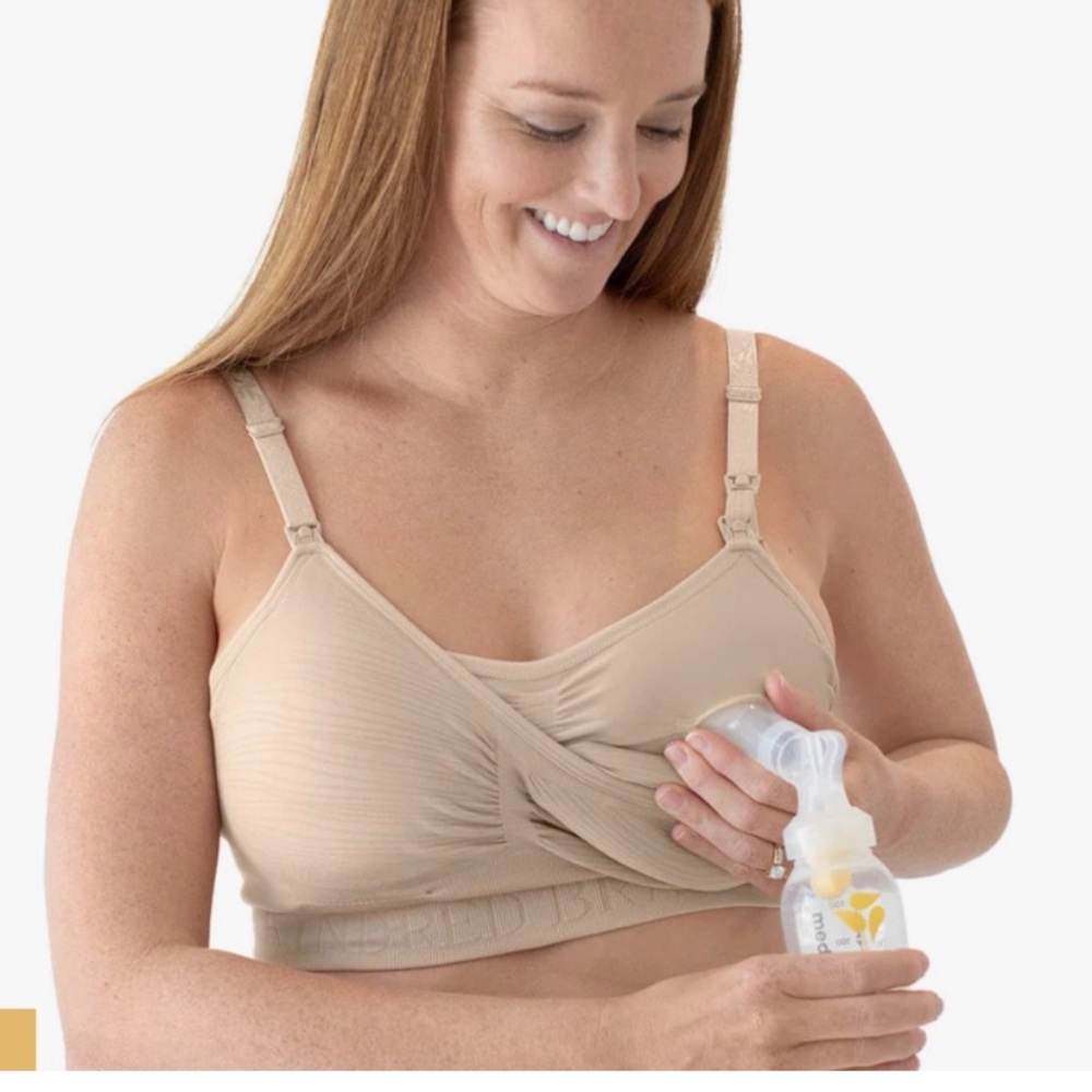 BUSTY Kindred bravely simply sublime hands free pumping and nursing bra NEW